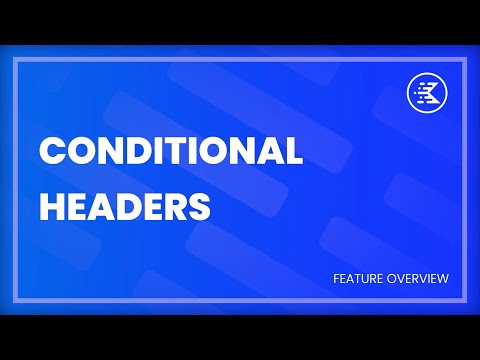 Kadence Theme Tutorial   How To Use Conditional Headers